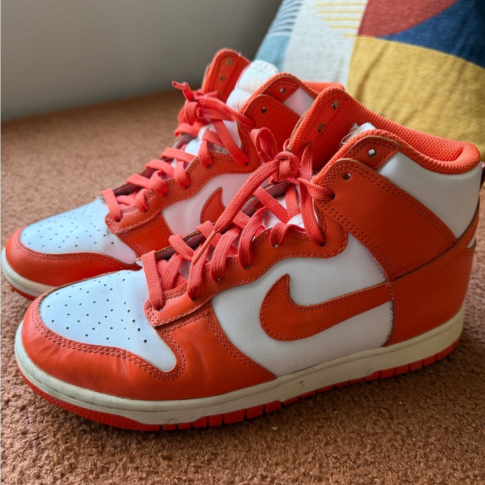 Nike Orange dunks